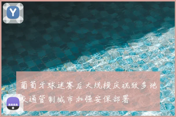 葡萄牙球迷赛后大规模庆祝致多地交通管制城市加强安保部署